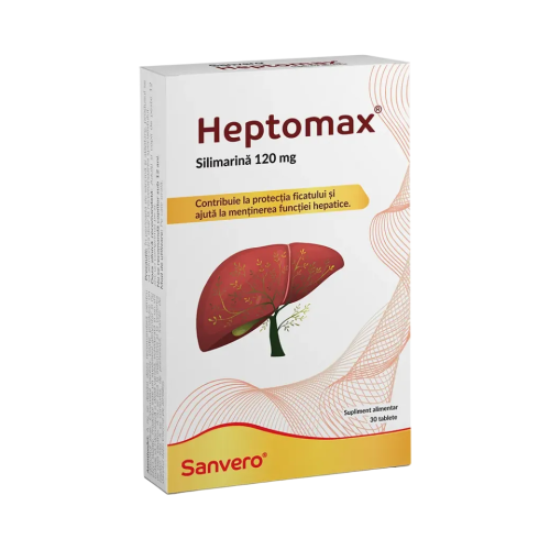 Heptomax, Sanvero, 30 tablete Heptomax, Sanvero, 30 tablete